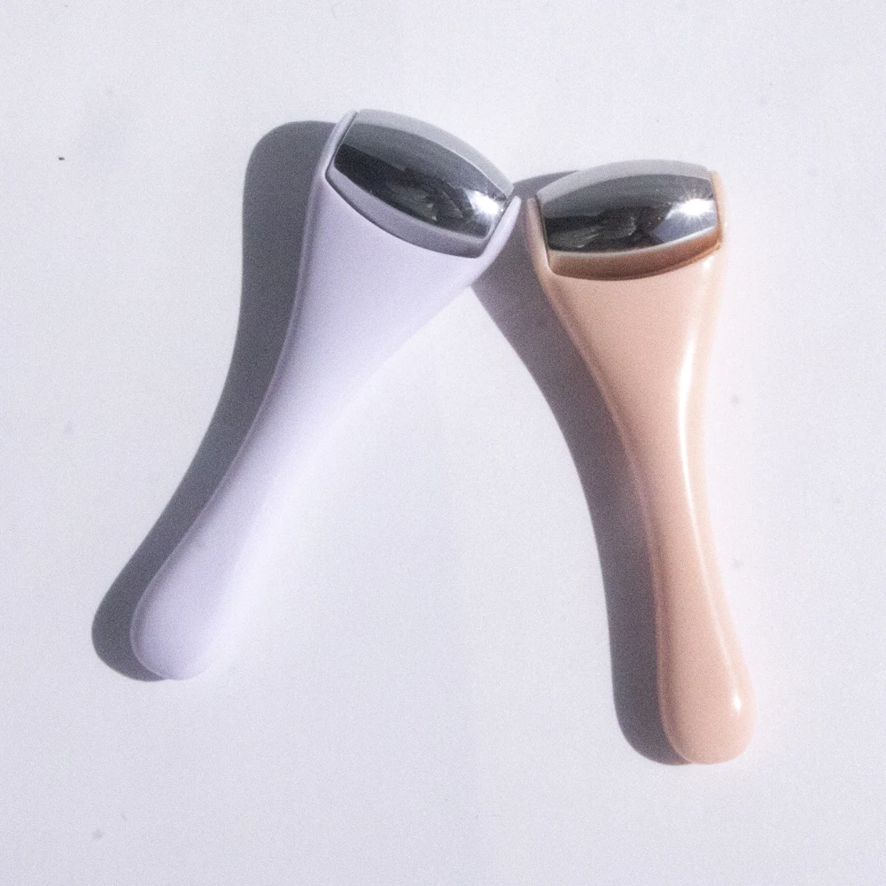 custom metal ice roller small ice roller for face Stainless Steel Roller Eye Cream Stick