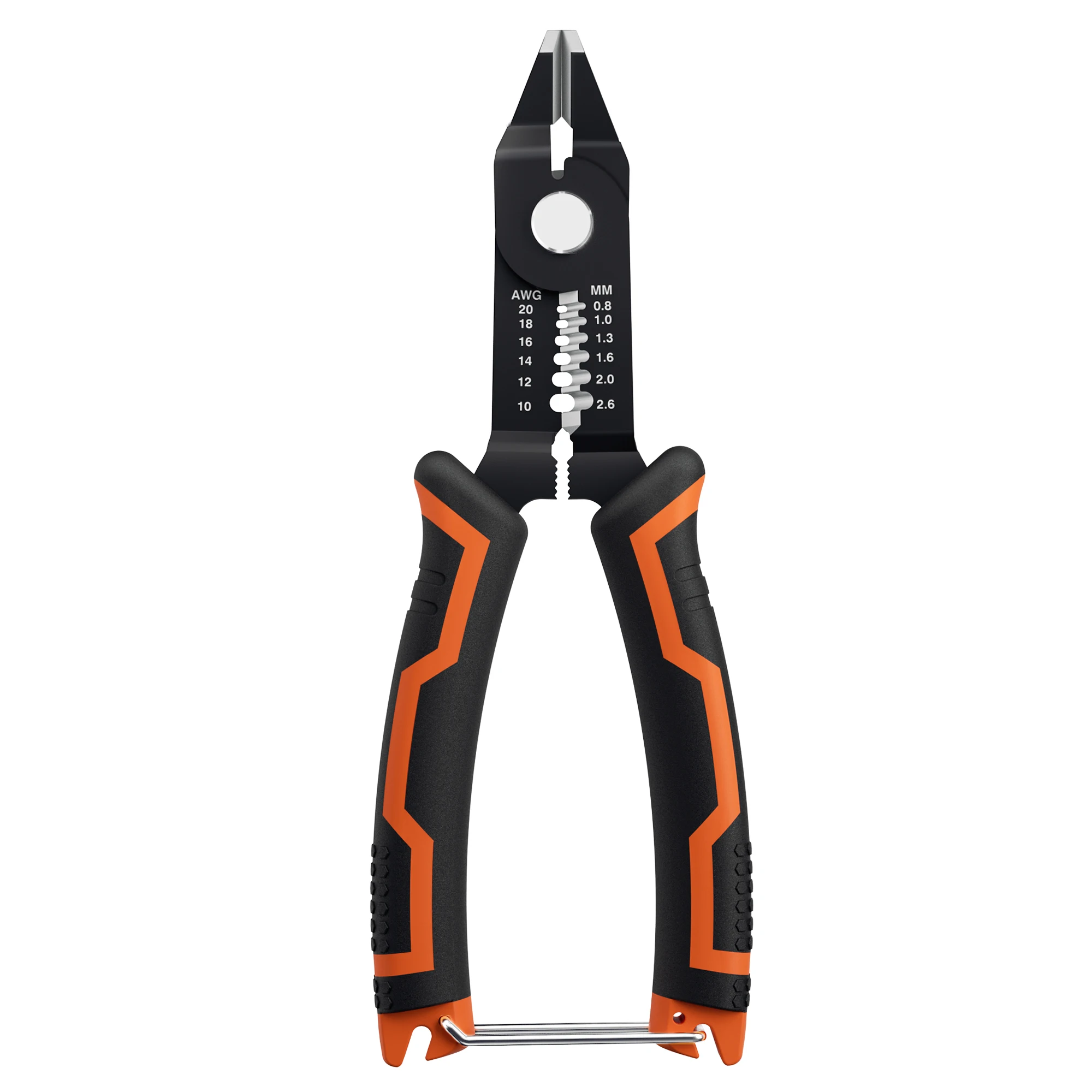 

Valuemax Universal Diagonal Pliers Electrical Wire Cutters Wire Stripper 2-in-1 Cutting Side Snips Flush Pliers