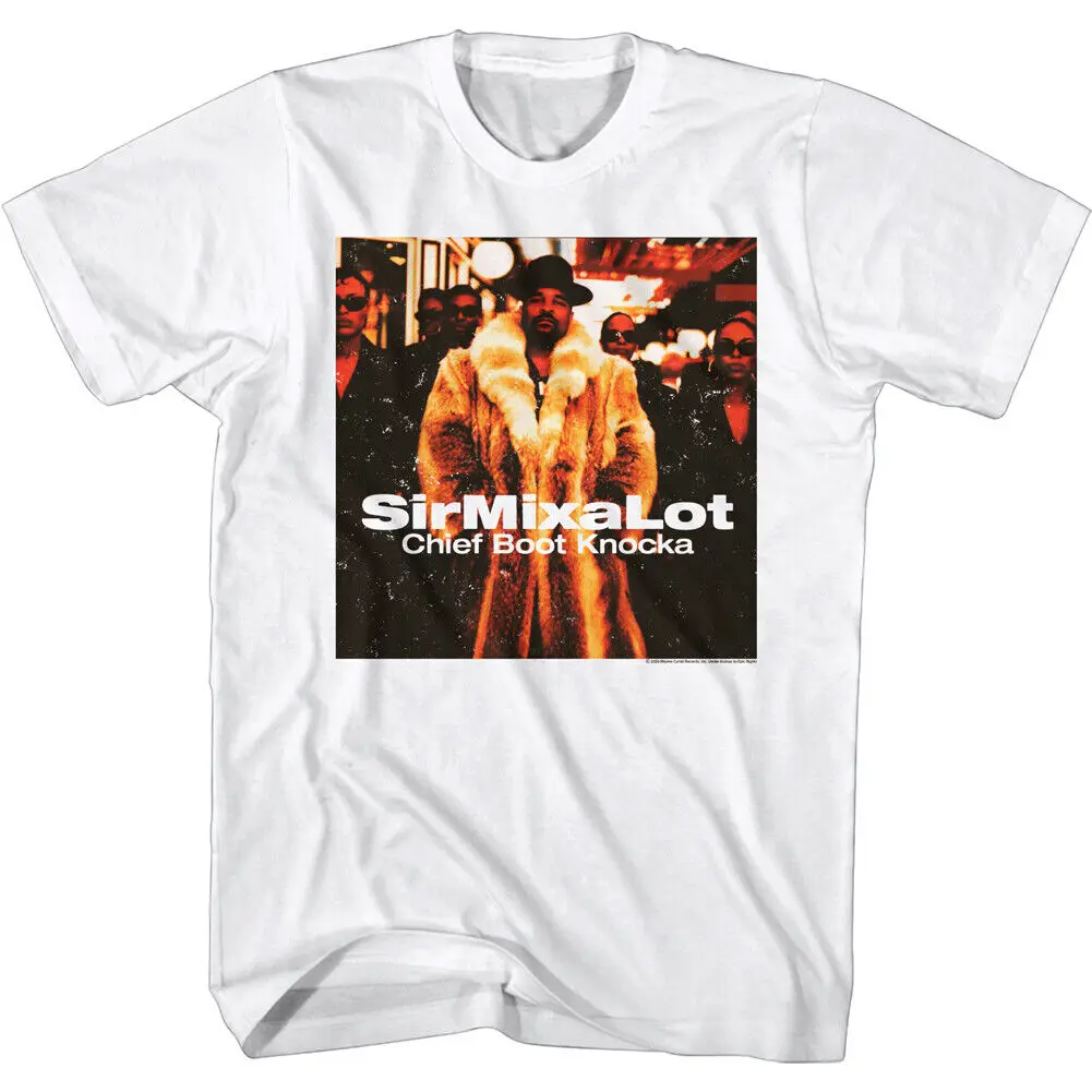 Sir Mix A Lot Chief Boot Knocka Album Men'S T Shirt Cover 94' Rapper Hip Hop Top