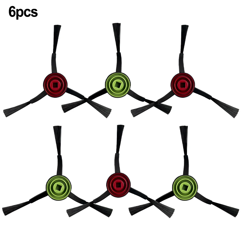 

6 шт., боковая щетка, основные щетки для Vistefly M203, аксессуары для роботов, боковая щетка
