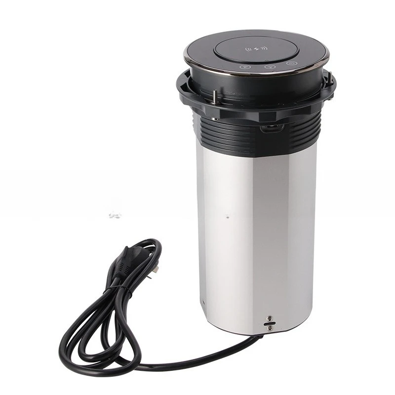 Bluetooth speaker embedded, hidden socket island, wireless charging waterproof power strip
