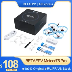 BETAFPV Meteor75 Pro Whoop Quadcopter Brushless Motor Camera Drones RC Helicopter