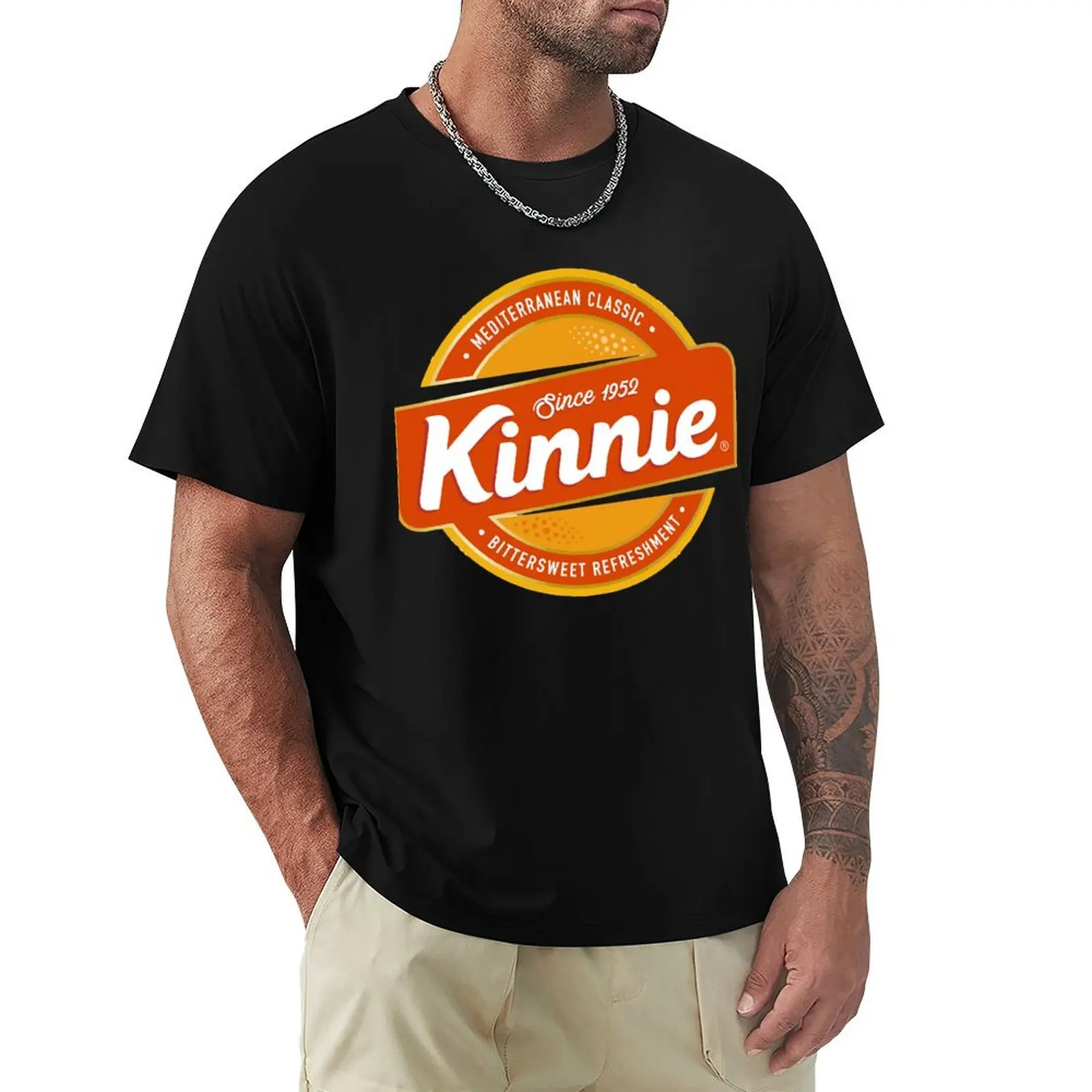 

Kinnie For Fans T-Shirt Simple Line Art Print Tee