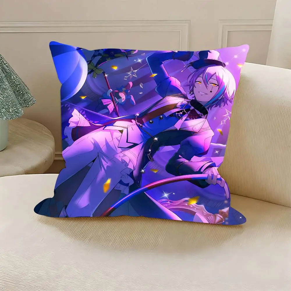P-Project S-Sekai K-Kamishiro Rui Printed Pillow Cover Cushion Case Simple Sofa Pillow Case No Pillow Core