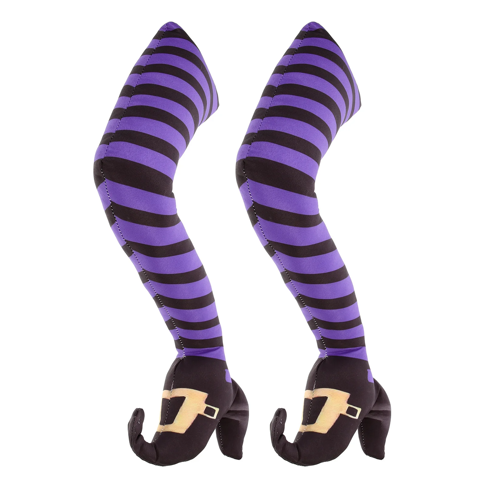 Gambe da strega di Halloween Atmosfera spaventosa Giardino Cortile Prato Festa all'aperto Gamba decorativa Gambe da strega di Halloween Decorazione del giardino