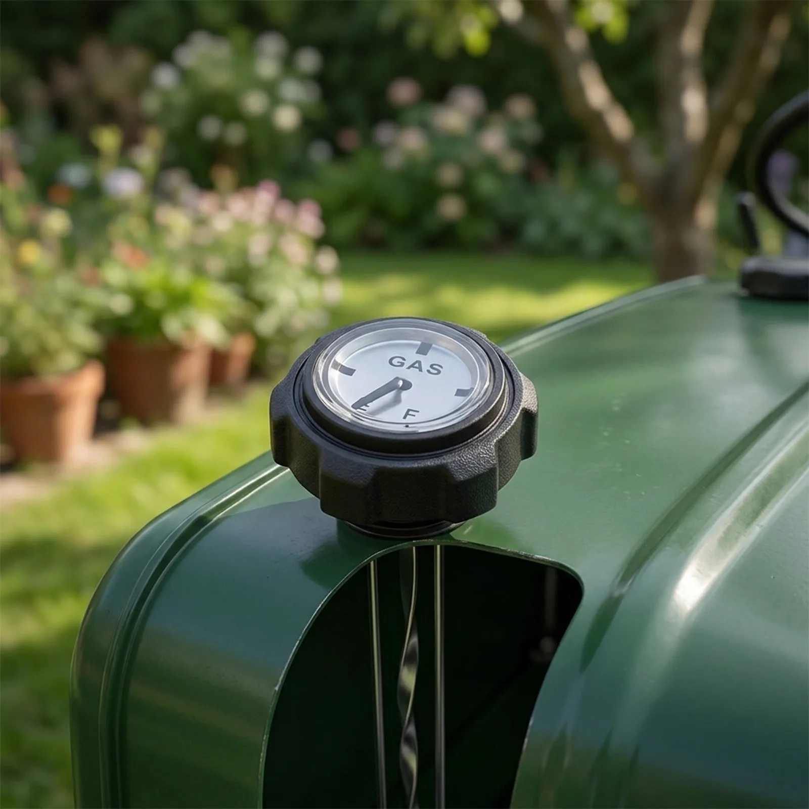 Efficient Fuel Level Monitoring Fuel Gauge for 300 312 314 316 317 400 Lawn Mowers 2 inch ID 6 1/4 inch Tank Depth