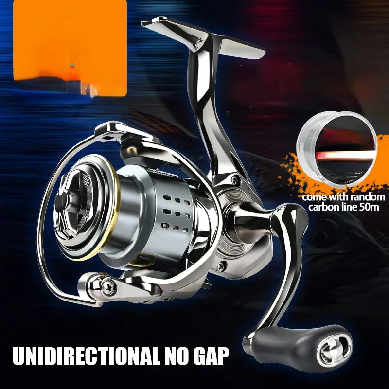

Series Rust Free And Smooth bearing 5.0 1 Fishing Reel Drag System 8Kg Max Power Spinning Wheel Fishing Coil
