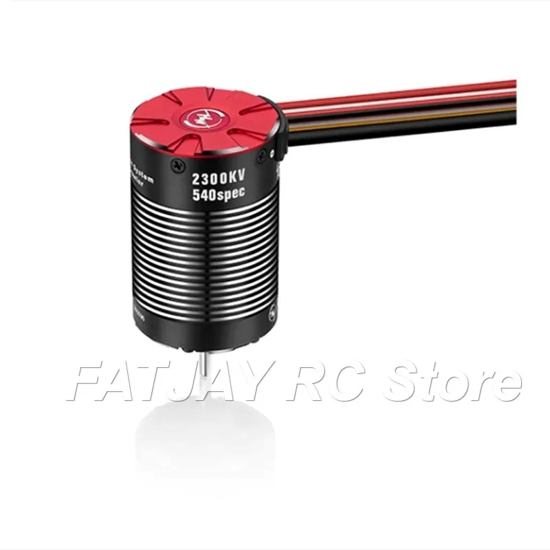 2-3S Waterproof Sensored Motor FATJAY Hobbywing Fusion PRO 2300KV 2-in-1 Brushless for 1/10th RC Crawler