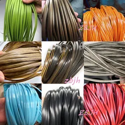 500g 70M colorflat rattan Furniture weaving DIY hand woven materia rattan chair balcony chair Repair material plastic rattan