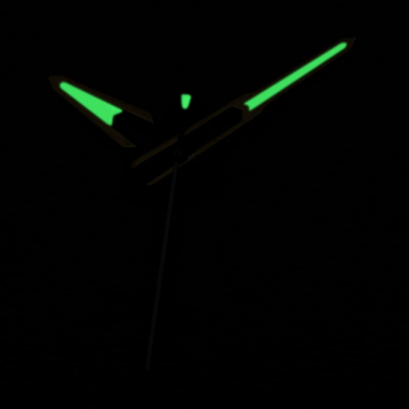 9 x13 x 13mm NH35 Hands Green Fluorescent Hands NH35 NH36 Suitable for NH35, NH36, 4R35, 7S26 movements SKX007 SRPD Watch Parts