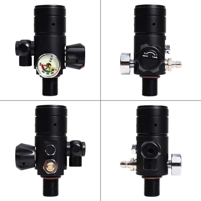 ●Scuba Diving Pressure Reducing Valve Air Filling Station Parts Diving Cylinder Valve Scuba Regulators