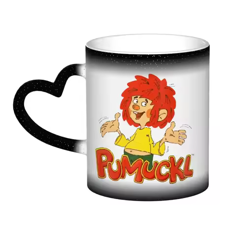 Pumuckl Mug Funny Ceramic Coffee Cups Tea Mugs Milk Cup Drinkware Gifts for Woman Man