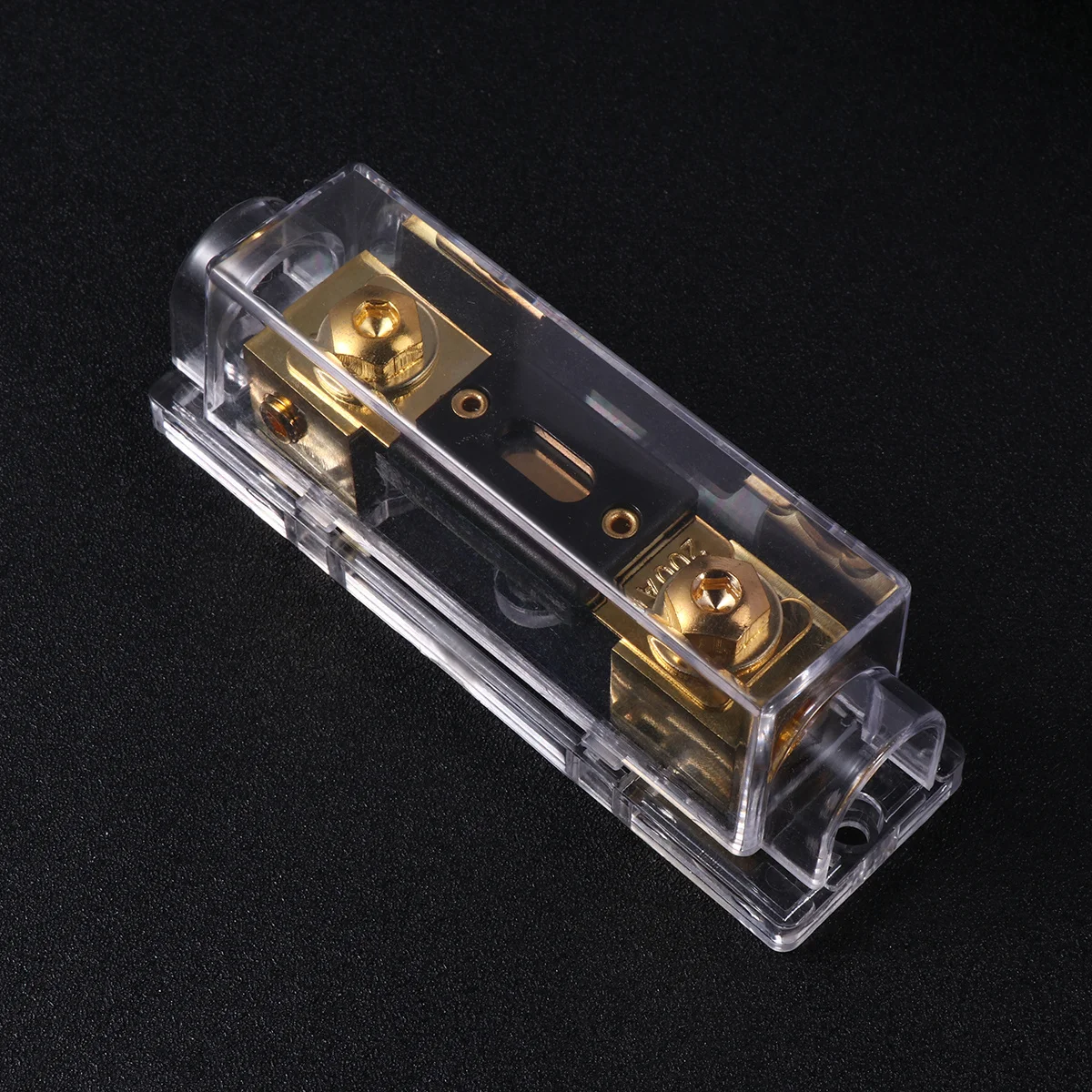 

200A Holder Car Audio Inline Mini Anl Dustproof Fuse Storage Box For Car Trailer Bus Yacht Rv Electrical Protection Fuse Board