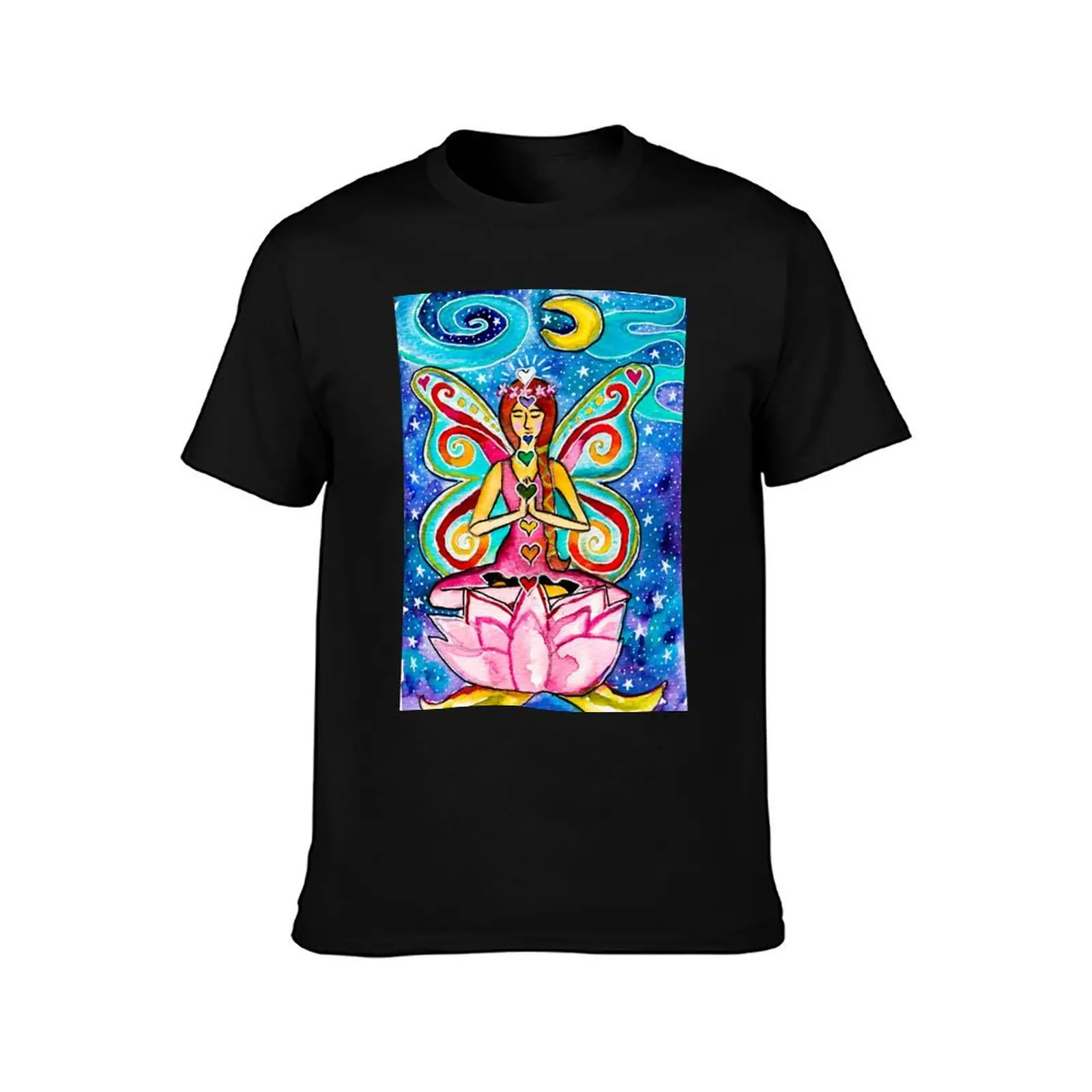 Chakra Fairy T-Shirt graphic shirts anime stuff sublime Aesthetic clothing t shirt men