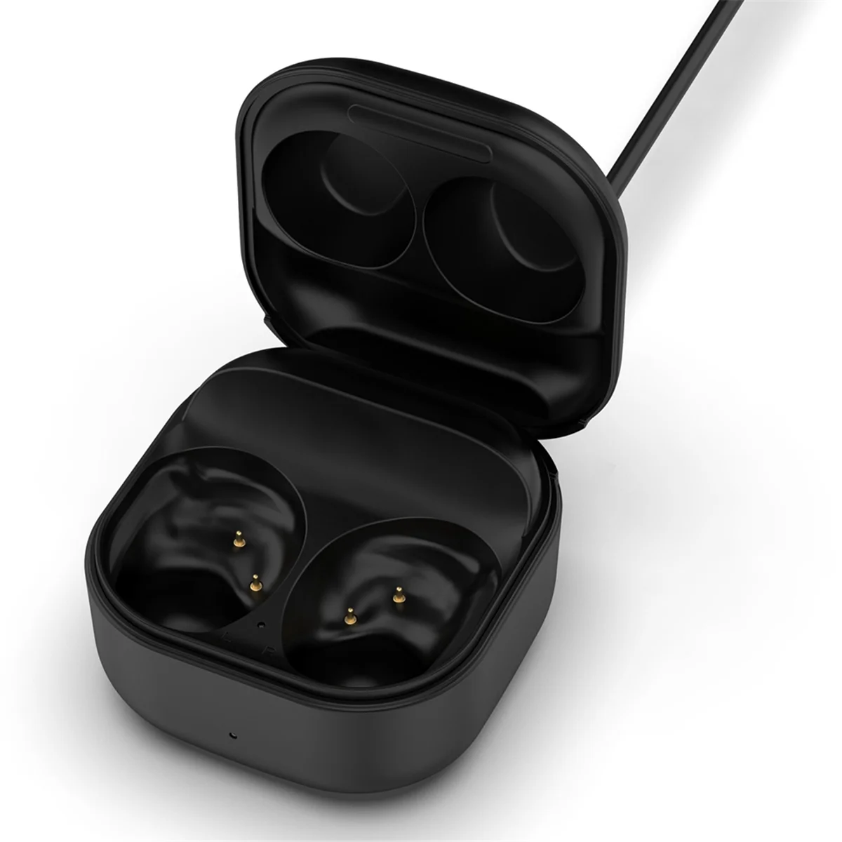Para auriculares Samsung Galaxy Buds Fe compartimento de carga para Sm-R400 caja de carga de almacenamiento compartimento de carga de auriculares, un rico