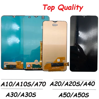 Samsung用LCDスクリーンの交換,アセンブリ,デジタイザー用スペア,a10s,a30,a10,a20,a30s,a70,a50,a50sの代替品