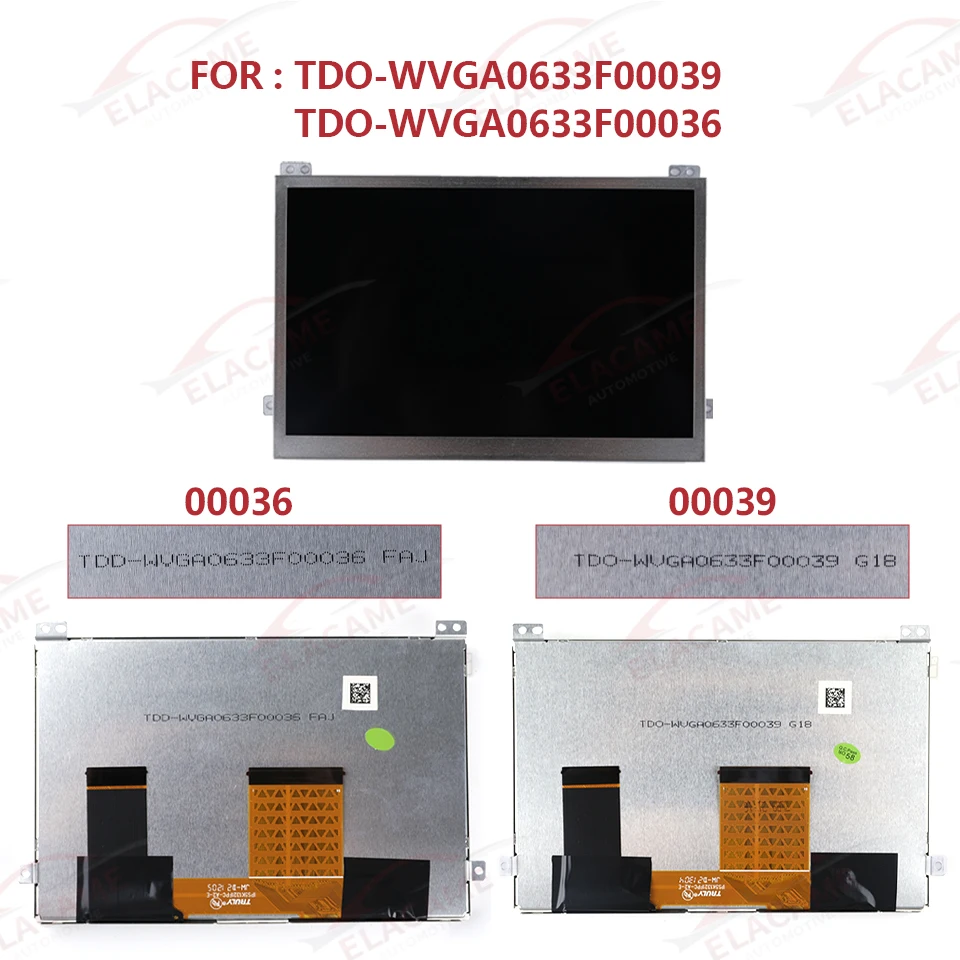 3 قطعة طبقة واحدة 6.5 بوصة 40 دبابيس تعمل باللمس ل TDO-WVGA0633F00045/39/36 VW MIB STD2 200 682 680 سلسلة أجزاء الوسائط المتعددة للسيارة