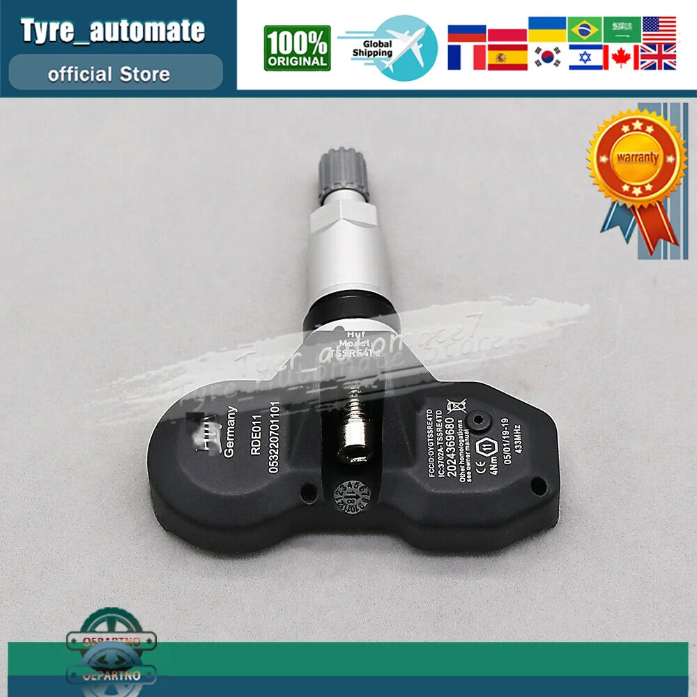 (4) 36236798726 TPMS Tire Pressure SENSORS FOR BMW 1 3 5 6 7 SERIES M3 M5 M6 X3 X5 X6 Z4