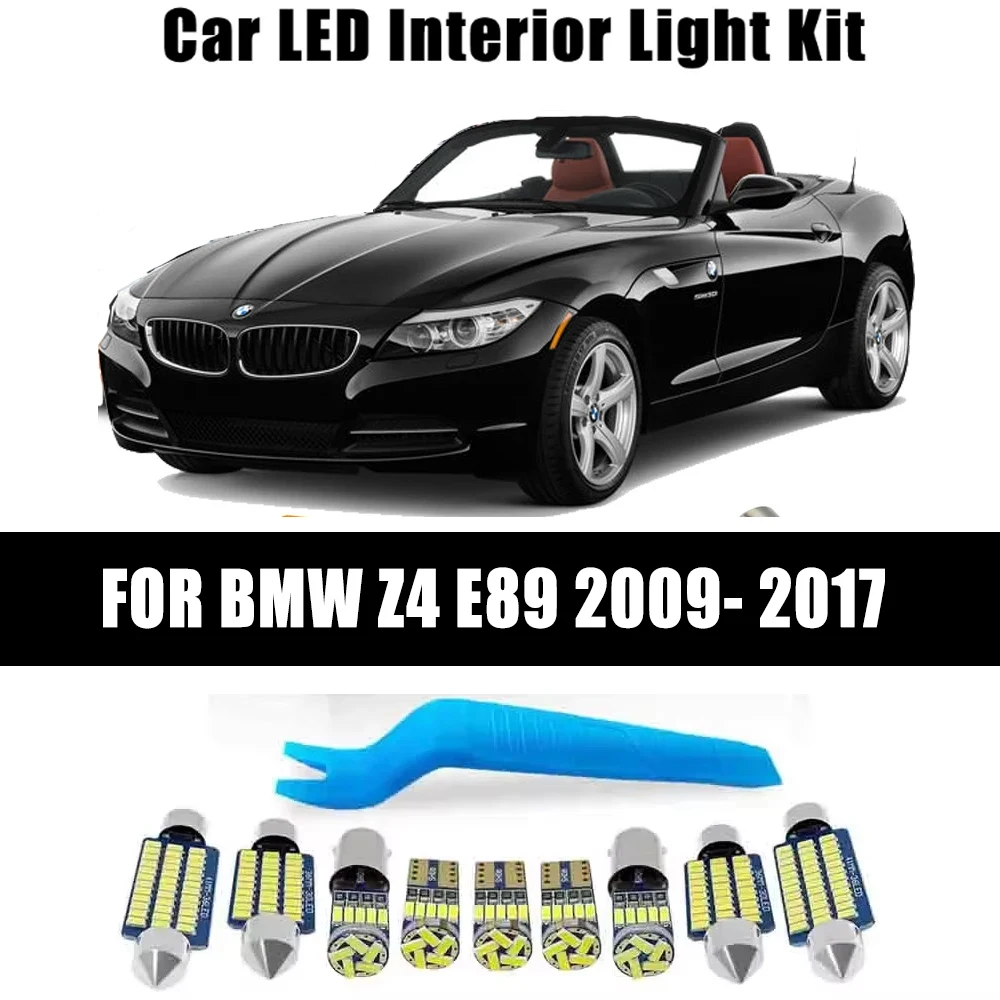 �y�Z�[�����z11���� Canbus LED�C���e���A���C�g�L�b�g BMW Z4 E89 2009-2013 2014 2015 2016 2017 ���Q�b�W�h�A �J�[�e�V�����v �A�N�Z�T���[