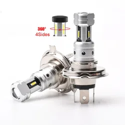 2Pcs H4 H7 H11 H8 LED Headlight Bulbs Canbus High Low Beam 30000LM Super Bright Car Lights 24 CSP Turbo Led Diode Lamps 12V 24V