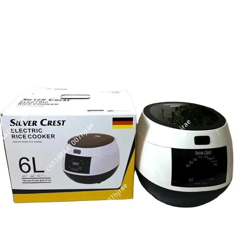 6L Multi-Function Rice Cooker Smart Household Large Capacity Rice Cooker With Preset Timer Cooking Function，tool parts