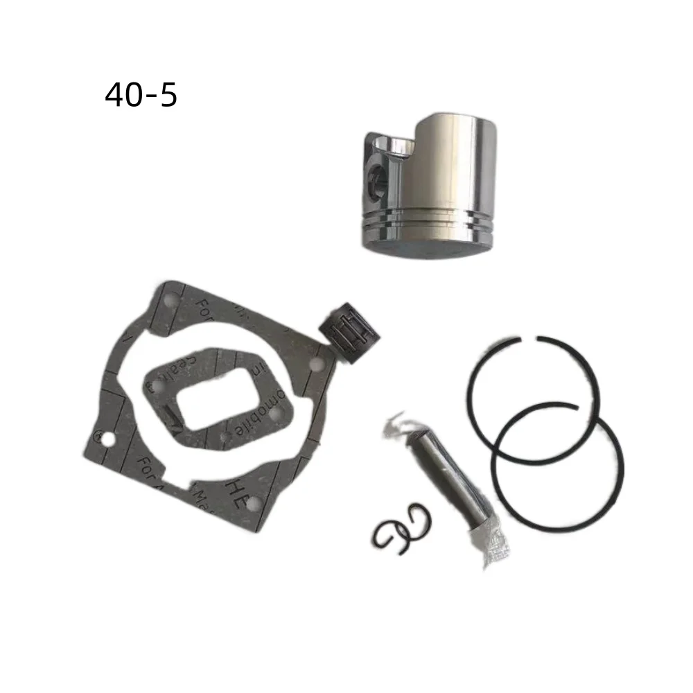 40mm & 44mm Piston Ring Pin Needle Bearing Gasket Kit For 43CC 52CC 1E44F-5 44F-5 44-5 BG520 CG520 CG430 1E40F-5 40-5 Parts