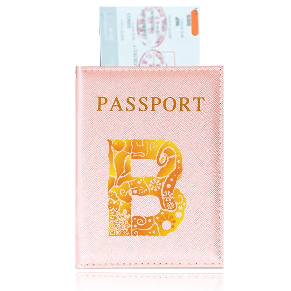 Multi-Function ID Bank Card PU Leather Wallet Case Travel Accessories for Women Men Engrave Image Printing Passport Storage Bag