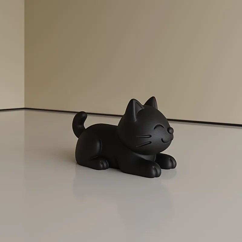 1/2 Pcs Cute Cat Ornaments Desk Decoration, Birthday Creative Gifts, Cat Lovers Gifts, Car Additions