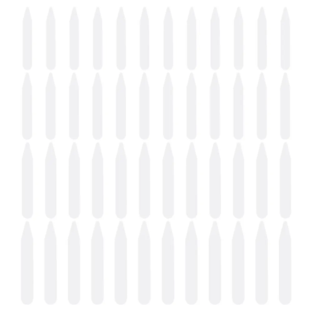 

400pcs Shirt Collar Stays Men Dress Shirts Support Protectors Smooth Edges Prevent Wrinkles Professional Appearance Everyday