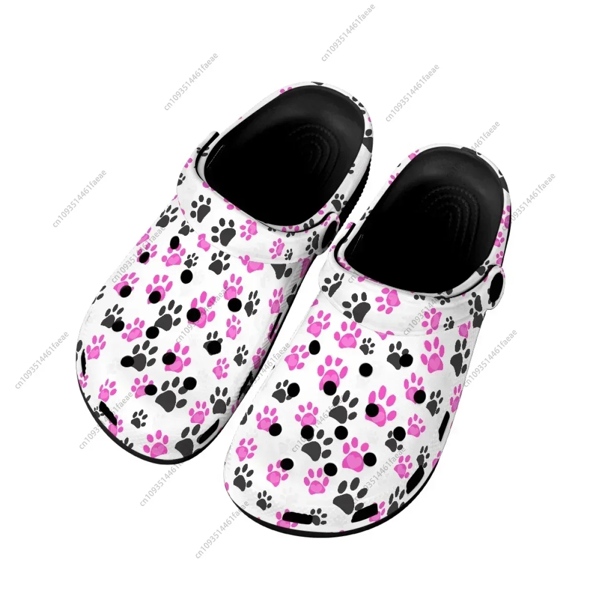 2023 New Cartoon Cat Puzzle Summer Non-Slip Garden Shoes Women Hospital Work Medical Sandals Classic Nursing Slides Slippers