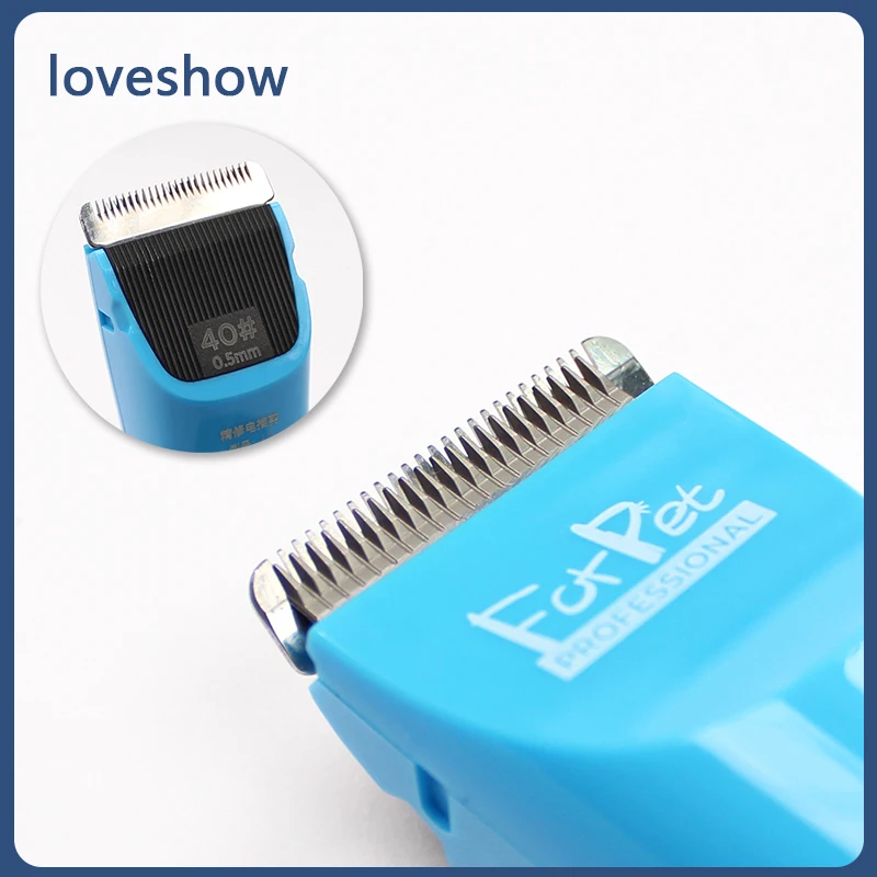 Loveshow-L2 Alat Rias Rambut Anjing Kecil Kebisingan Rendah Kit Perawatan Hewan Peliharaan Listrik Isi Ulang Profesional Gunting Rambut Hewan