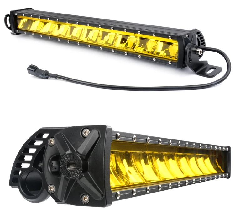 

Flood Led Light Bars Off-road Truck Trailer Auxiliary Single Row High Bright Led Bar Light Car Roof Rack Bumper Grille Pods Lamp