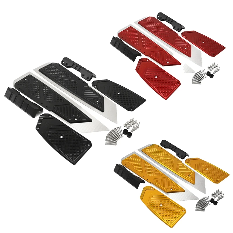 Pedals CNC Anti-Slip Foot Pads Foot Pads Motorcycle Accessories For Honda FORZA 300 350