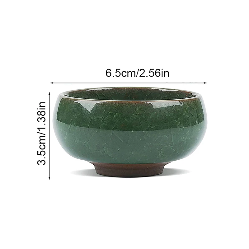 Cute Ice-Crack Glaze Flower Ceramics Succulent Planter Mini Plant Pot Garden Flowerpot For Home Office Decor Plant Pot