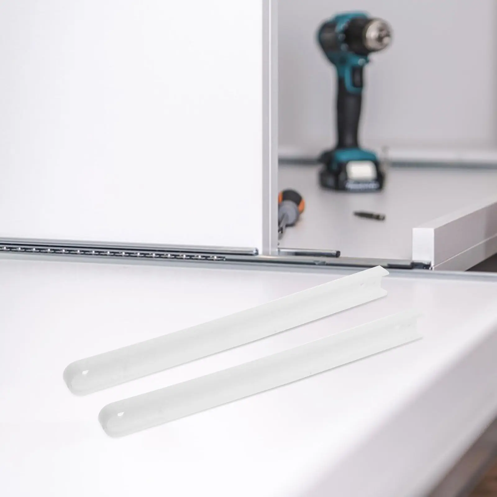 1Set Drawer Slides Stable Close Drawer Hardware for Kitchen Cabinets Dressers Furniture Heavy Load Capacity Quiet Smooth Running
