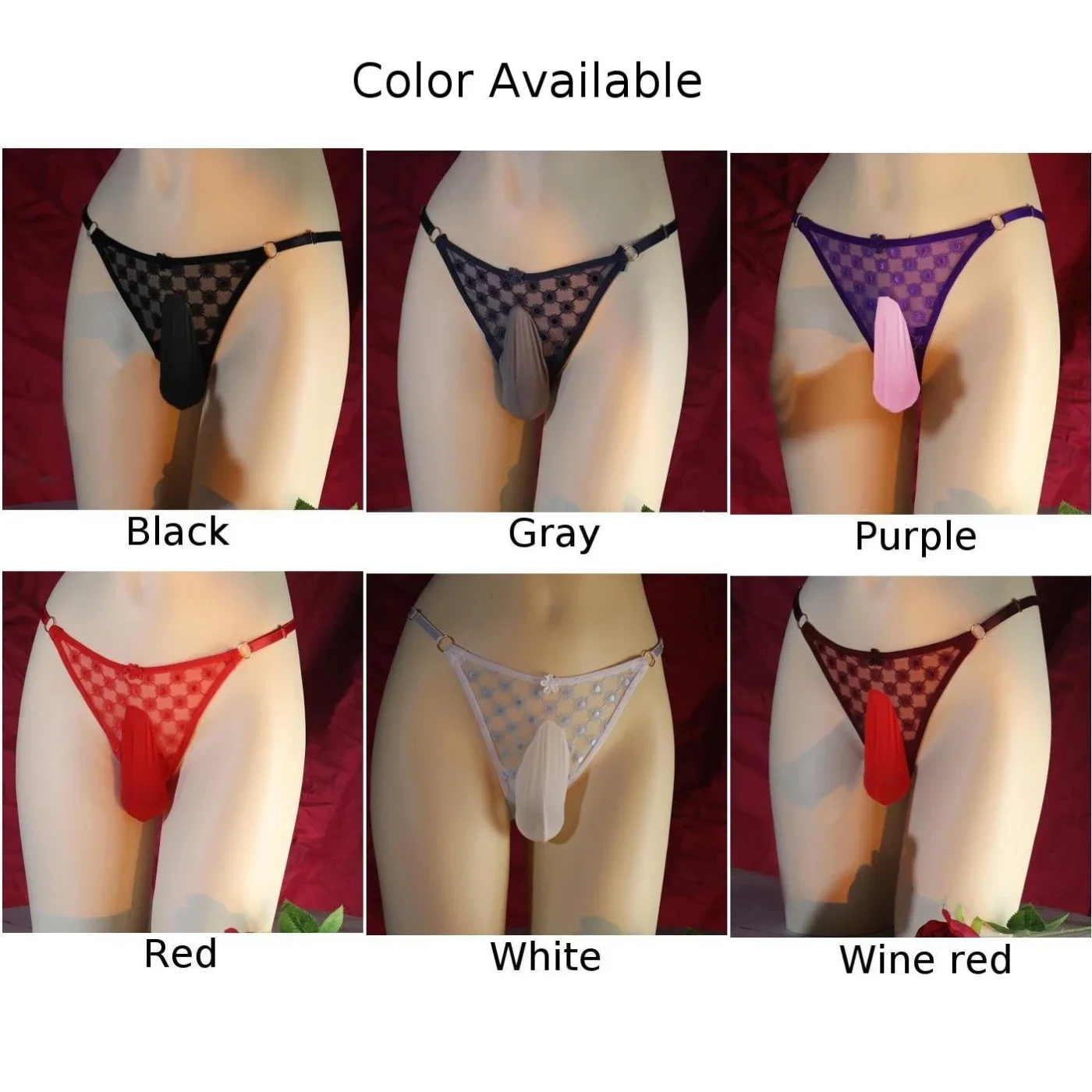 Lingerie erótica masculina sissy renda lingerie tanga g-string briefs bolsa calcinha biquíni roupa interior gay menino sissy g-strings