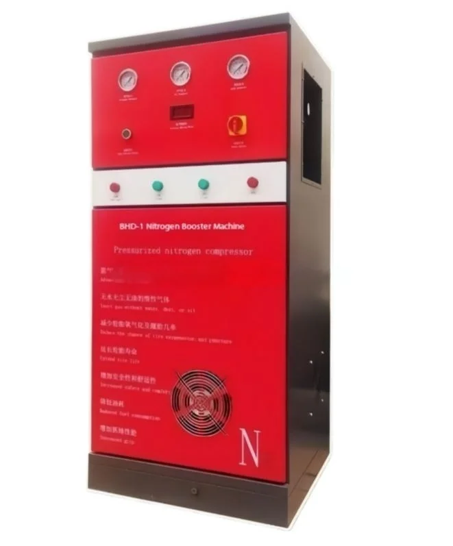 Pure Nitrogen Generating Machine for Tires Inflating Electric Mobile Inflator with Air Compressor and Filter for Cars Trucks