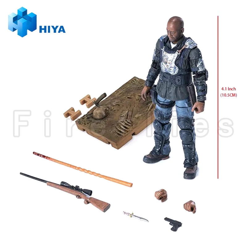 [Pre-Order]1/18 HIYA 3,75 inch actiefiguur Exquisite Mini-serie The Walking Dead Morgan