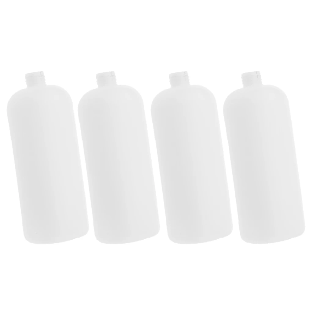 4 PCS White Snow Foam Lance Empty Bottle For Pressure Washer Car Wash Foam 1000ml Fill liquid Bottle