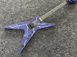 Water transfer adhesive guitar, burst, mahogany body,Rosewood Fingerboard,Tremolo Bridge,High Quality,Fast shipping