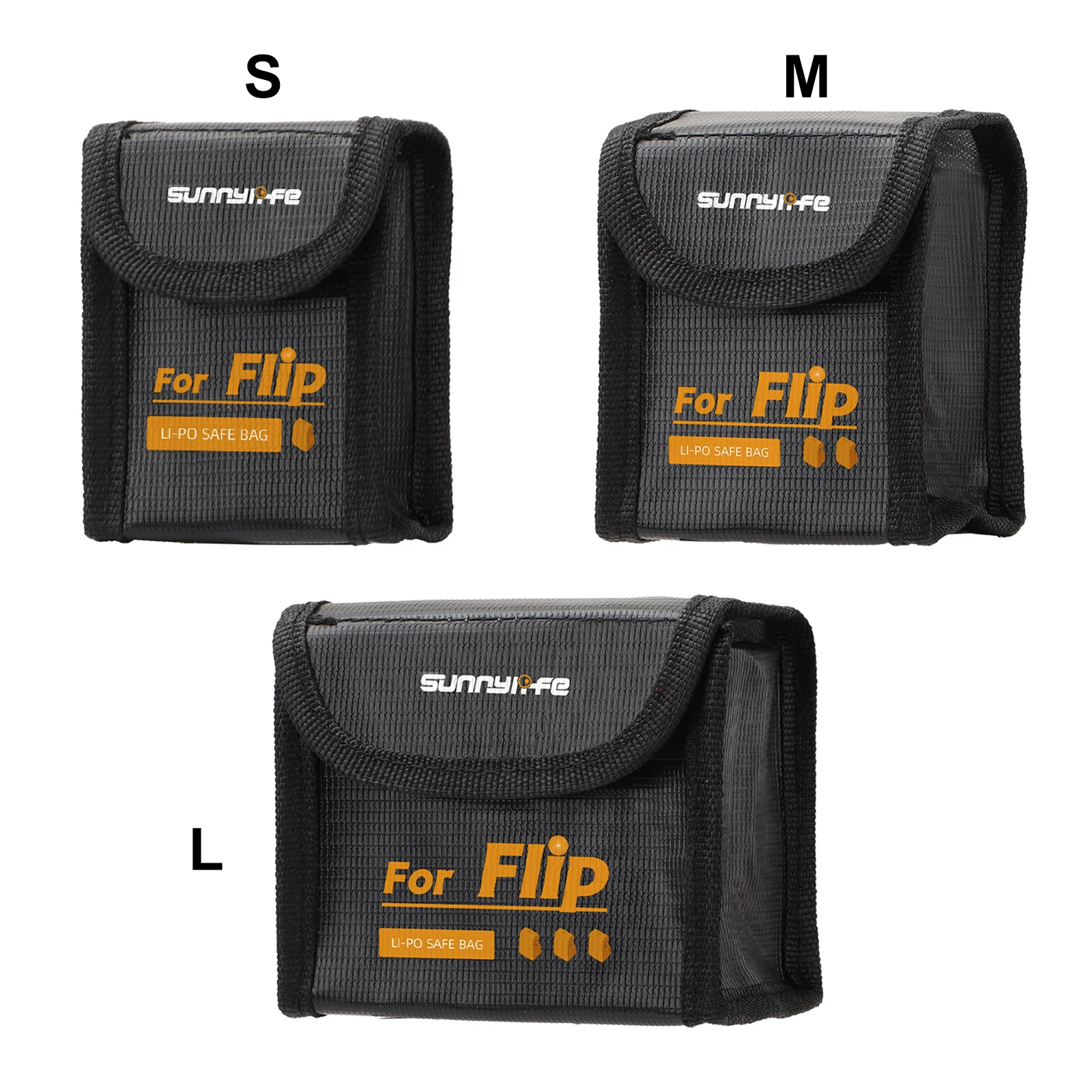 حقيبة تخزين بطاريات الطائرة بدون طيار، حقيبة آمنة للبطارية، حقيبة حمل محمولة لملحقات بطارية DJI Flip