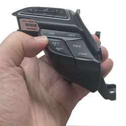 For Ford Focus Mk3 2015-2017 Kuga 2017 Cruise Control Switch Car Steering Wheel Button Bluetooth Audio Button With Cables