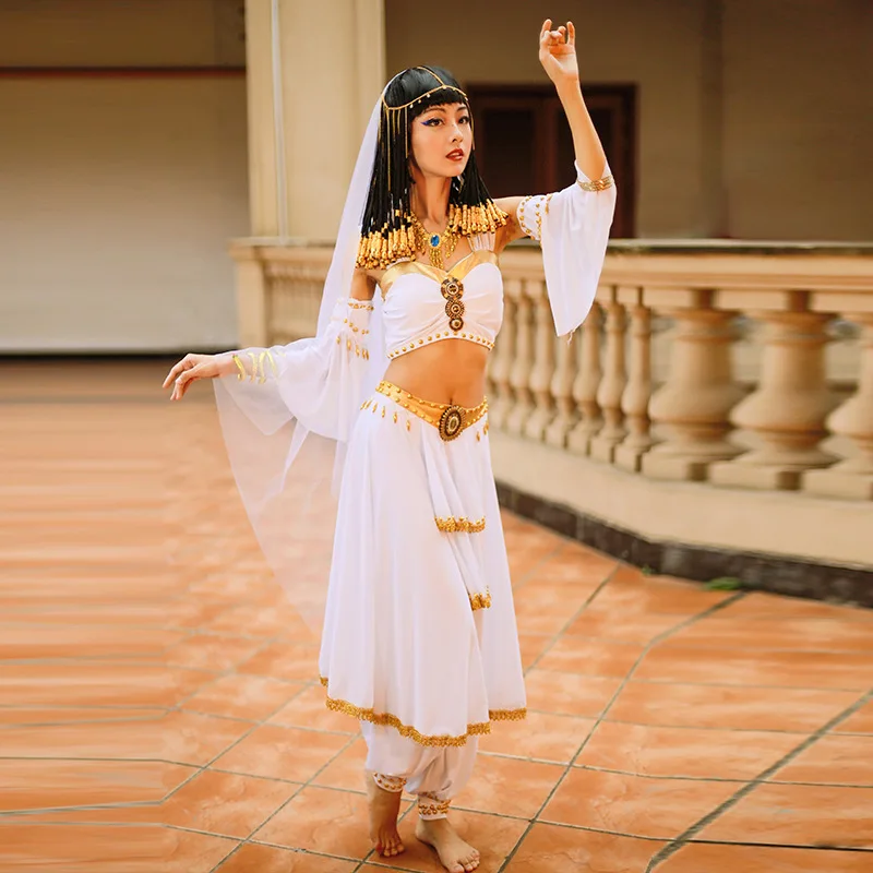 Anime role-playing Egyptian Cleopatra performance dance costume Halloween anime dance costume set performance costume