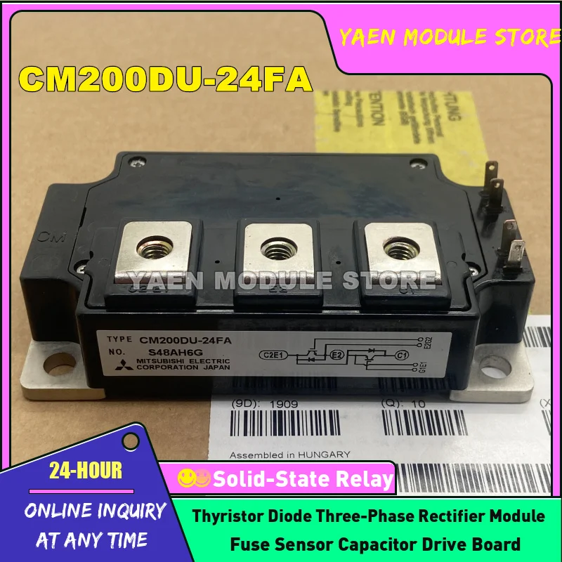 

CM200DU-24F CM150DU-24F CM200DU-24FA CM150DU-24FA CM200DU-24H CM150DU-24H CM400DU-12F CM400U-12NF NEW IGBT MODULE