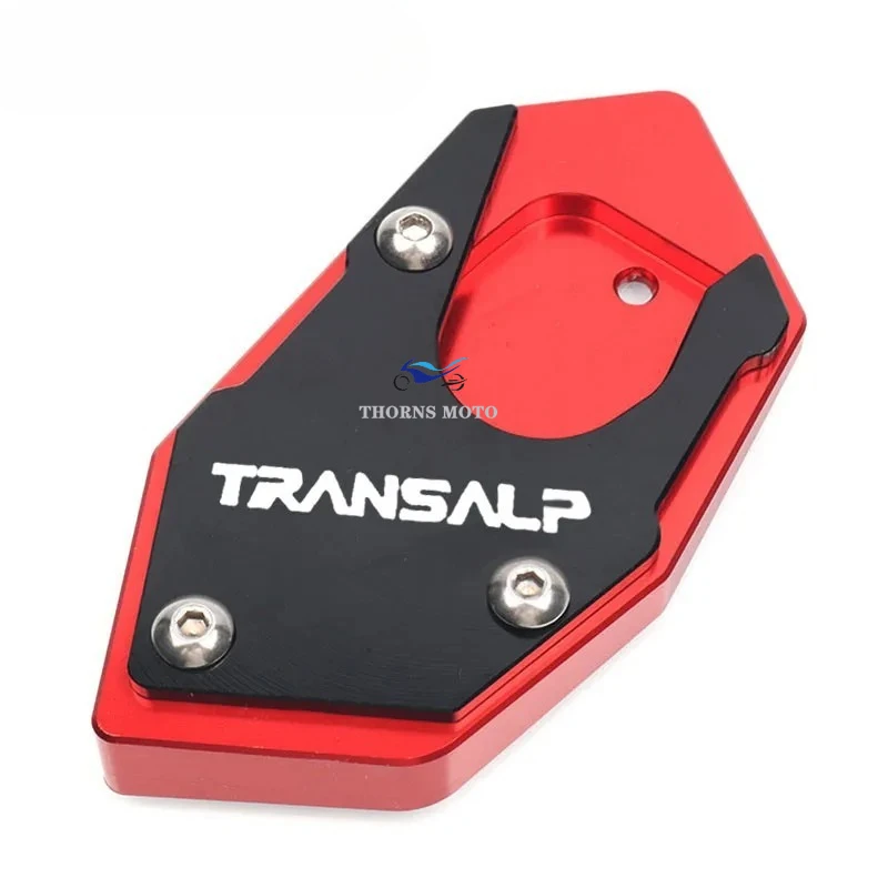For HONDA XLV 600 650 700 TRANSALP/DOMINATOR NX650 FMX 650 Kickstand Foot Side Stand Extension Pad Support Plate Enlarge Stand view 6