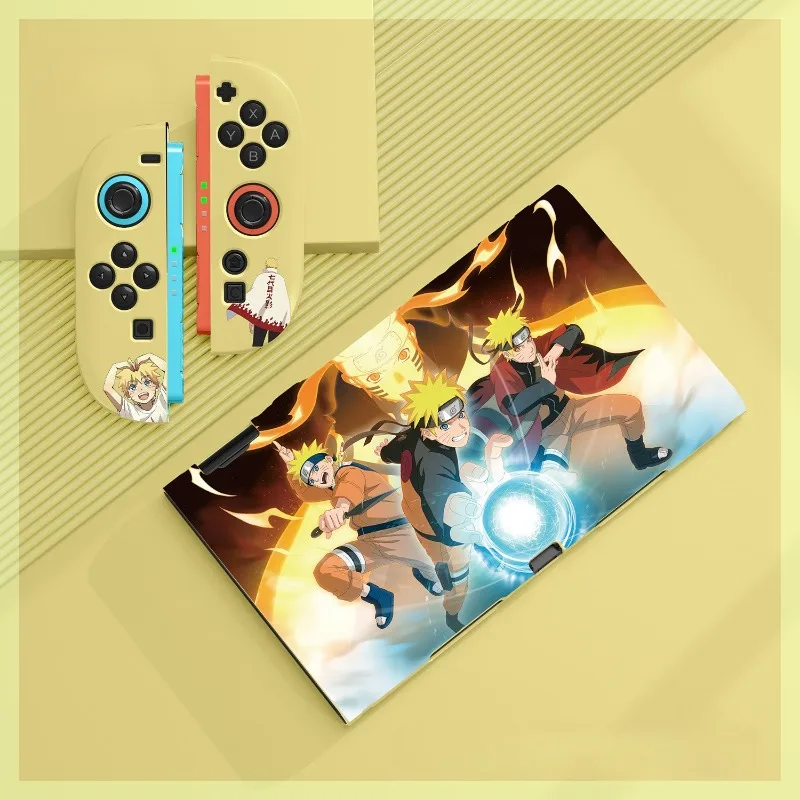 Étui Naruto Anime pour Nintendo Switch 2 OLED NS Joy Con Joycon contrôle anti-rayures coque souple housse de protection accessoires de jeu