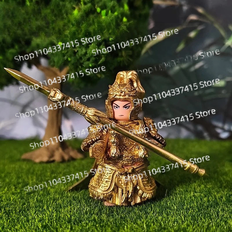 MOC Tercera fiesta Renzai Tres Reinos Caballo de batalla antiguo Chao Rompecabezas Juguete de ensamblaje