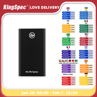 KingSpec External SSD hard drive 120GB SSD 240GB 480GB Portable SSD External hard drive 1TB hdd for laptop with Type C USB 3.1