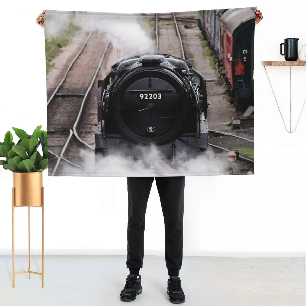 waiting at the signal Throw Blanket halloween blankets and throws Quilt Heavy Sofa Throw christmas gifts Blankets