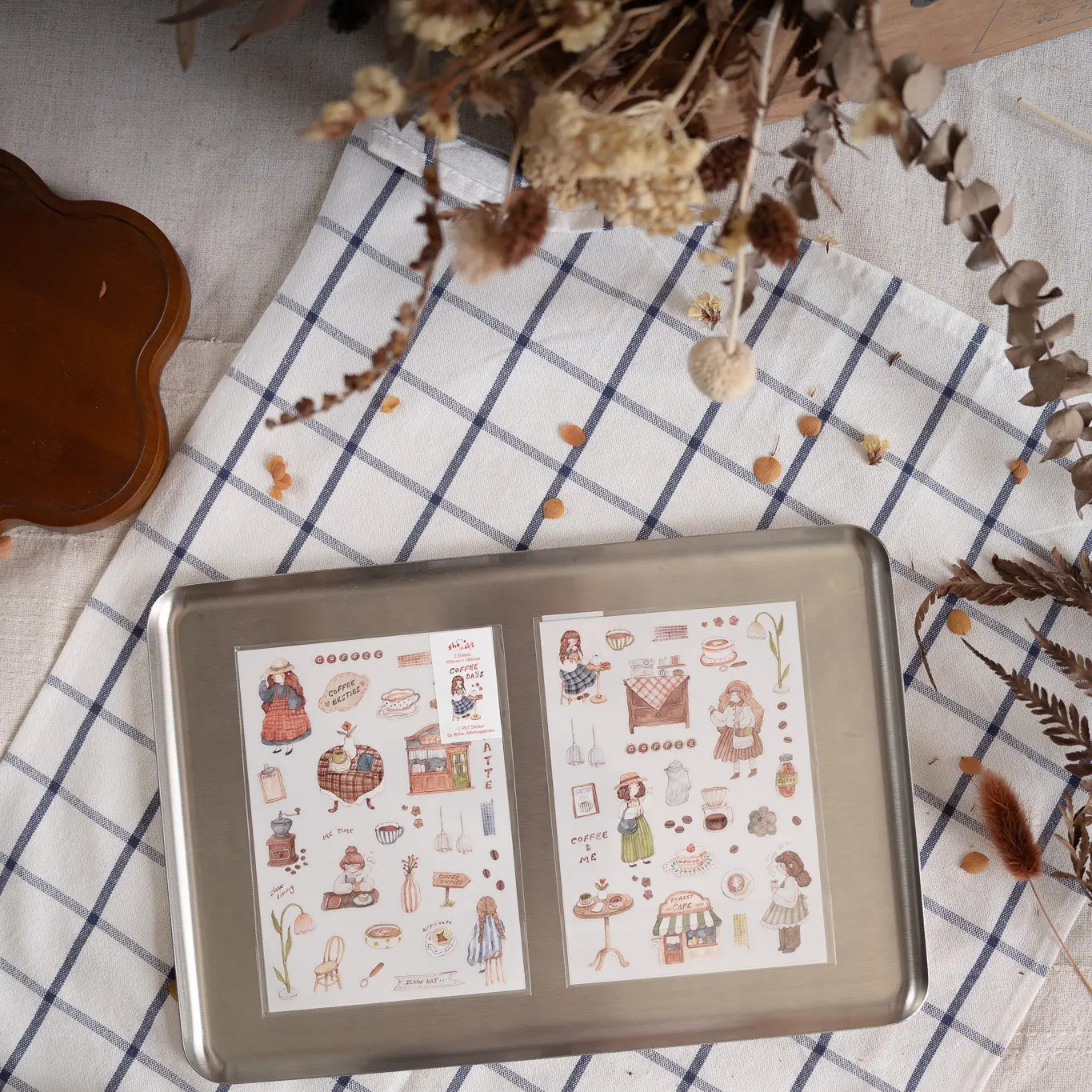 Sholittlehappines Vintage Coff - Washi Tape Set 评论和价格